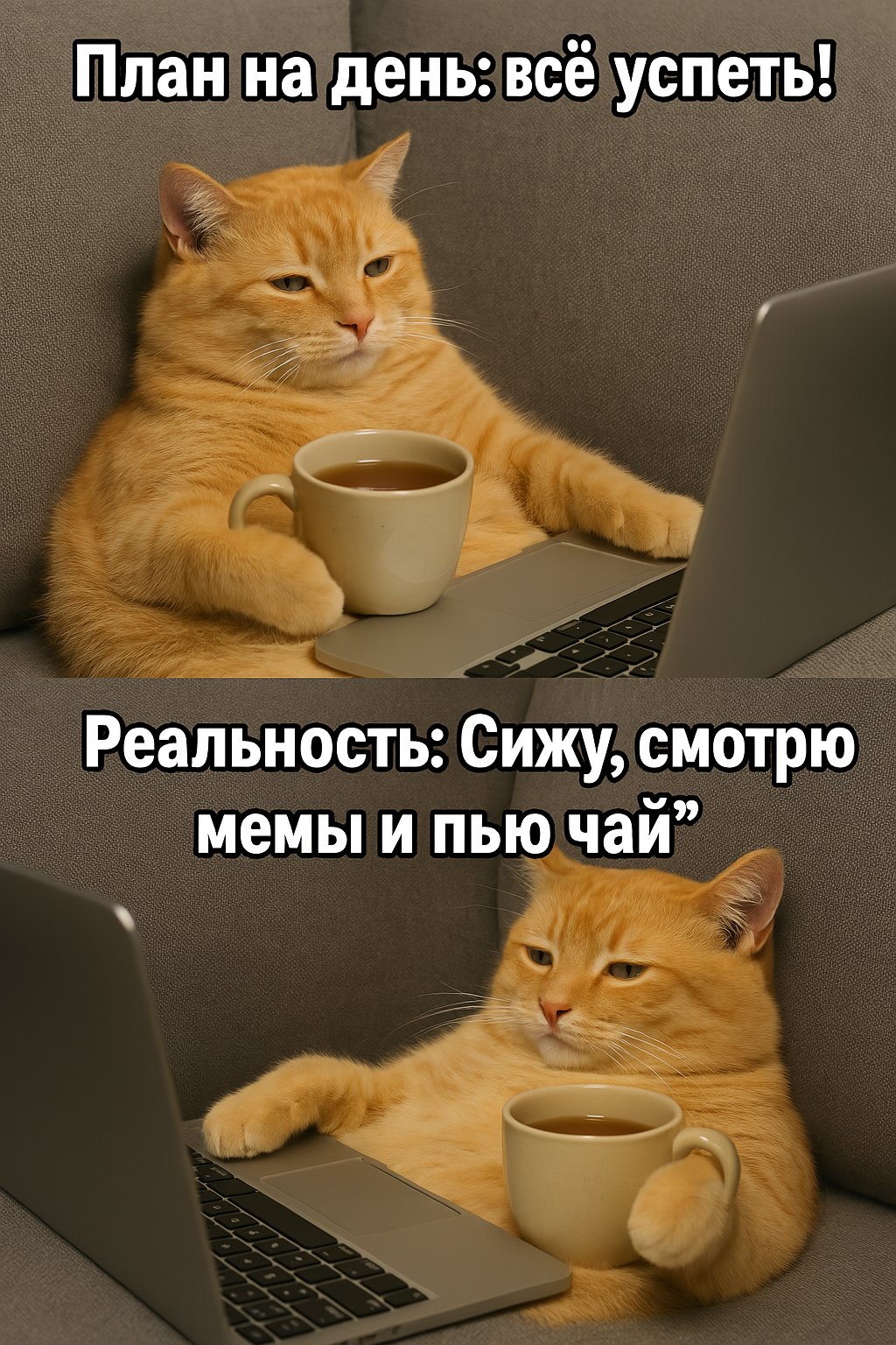 Вирусный мем, созданный DALLE, с юмористическим изображением и оригинальной концепцией.