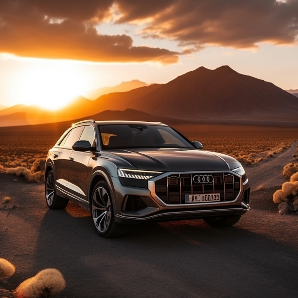 GPT-4 + Midjourney V5 - фотографии автомобилей: AUDI Q8
