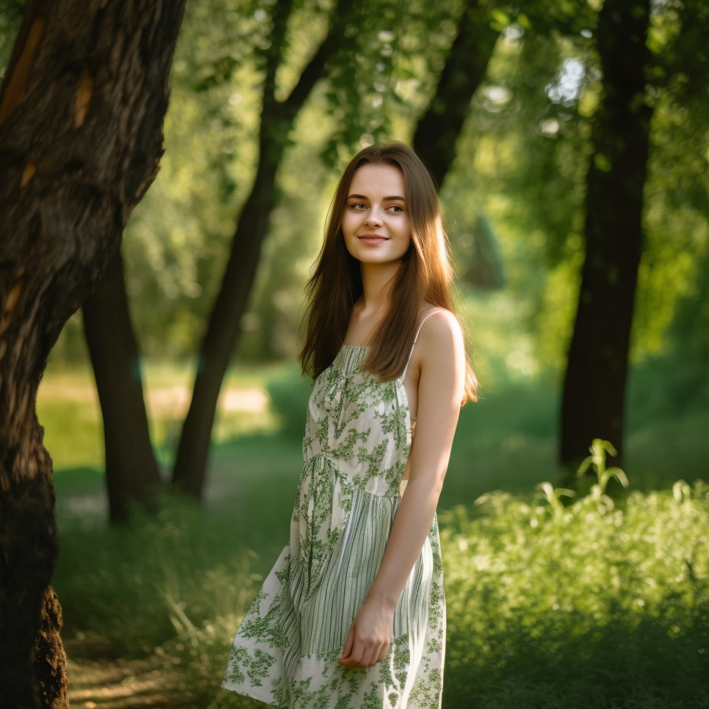 GPT-4 + Midjourney V5: Девушки. Весна и легкость.